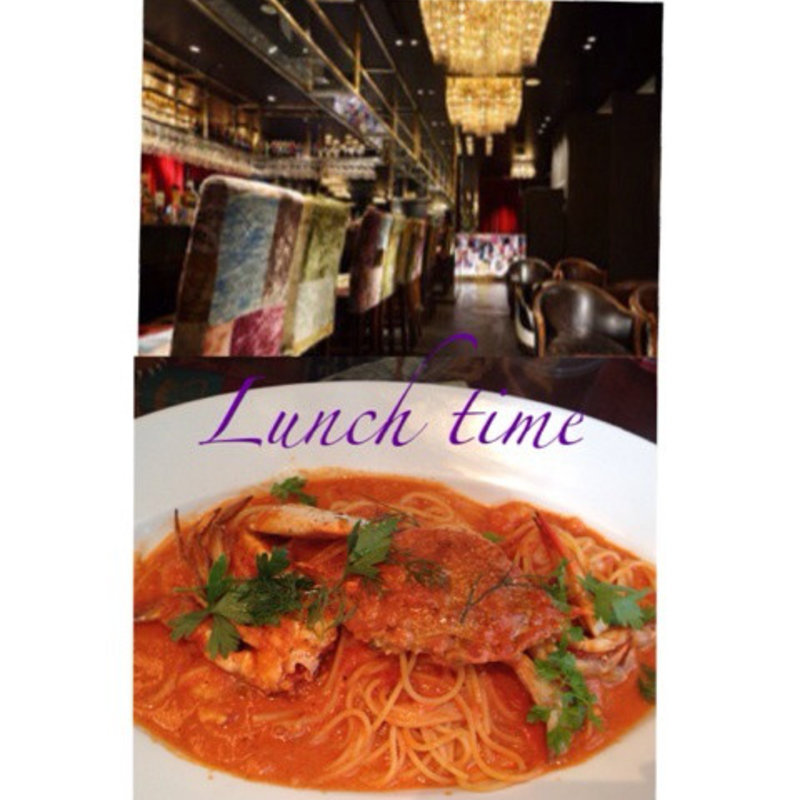 渡り蟹と海老のパスタ(mood board)