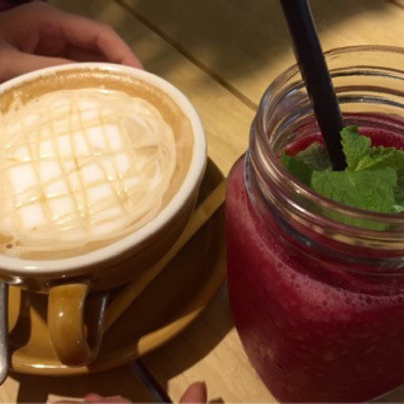 ベジスムージーのボディケア(Mr.FARMER 新宿ミロード店)