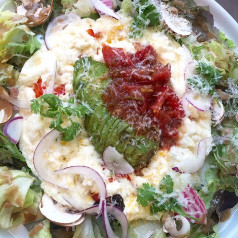 ホワイトエッグオムレツのメキシカンサルサ&アボカド(Mr.FARMER 新宿ミロード店)