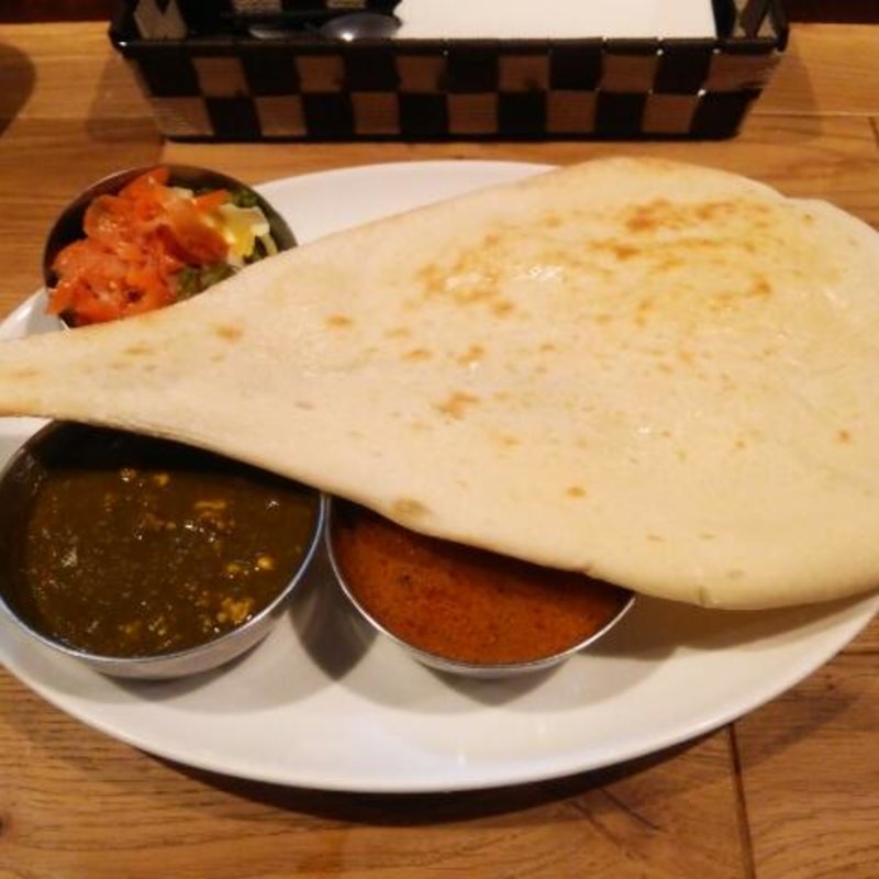 選べる2種カレー&ナンプレート(NEWTON BAR)