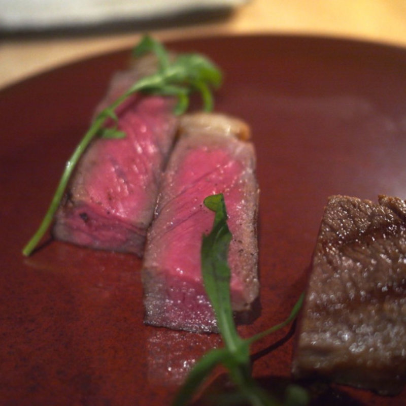 交雑牛のリブ芯(NoMad Grill Lounge)