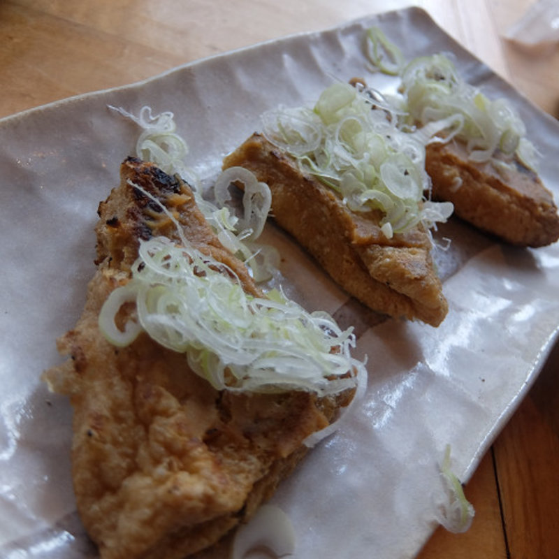 厚揚げの味噌焼き(炭火RoBATa酒場 ohashi)