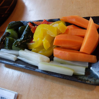 野菜のピクルス(炭火RoBATa酒場 ohashi)