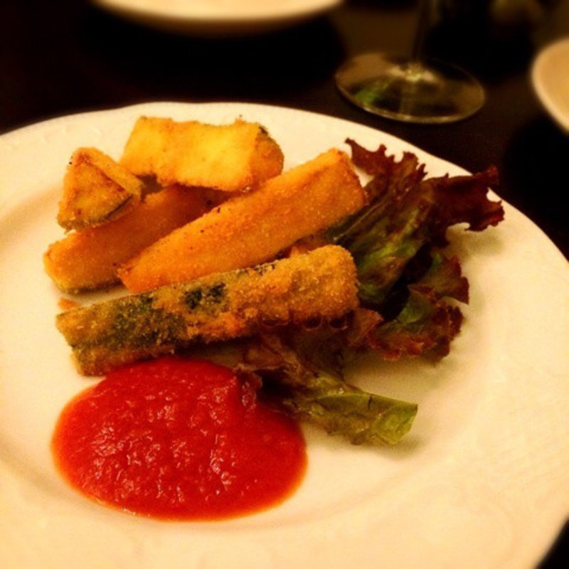 ズッキーニのフリット(地中海食堂 オリｰヴァ)