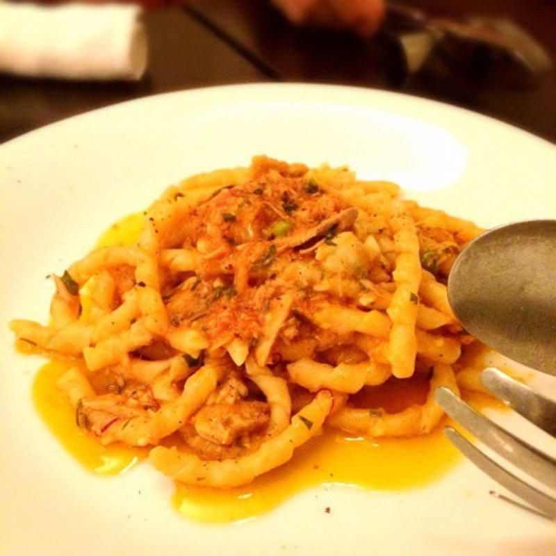 魚介のミートソース(地中海食堂 オリｰヴァ)