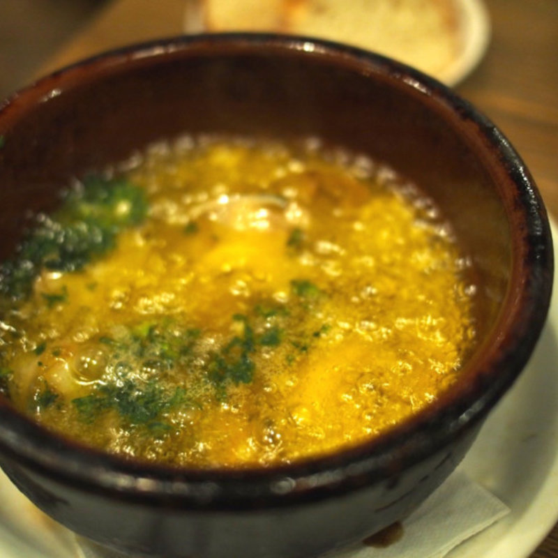 つぶ貝のアヒージョ(Pio Restaurant&Cafe)