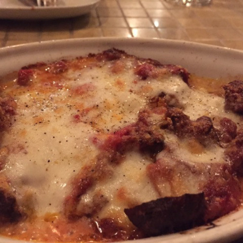 イベリコ豚ラグーのラザニア(PIZZERIA L.F.C)