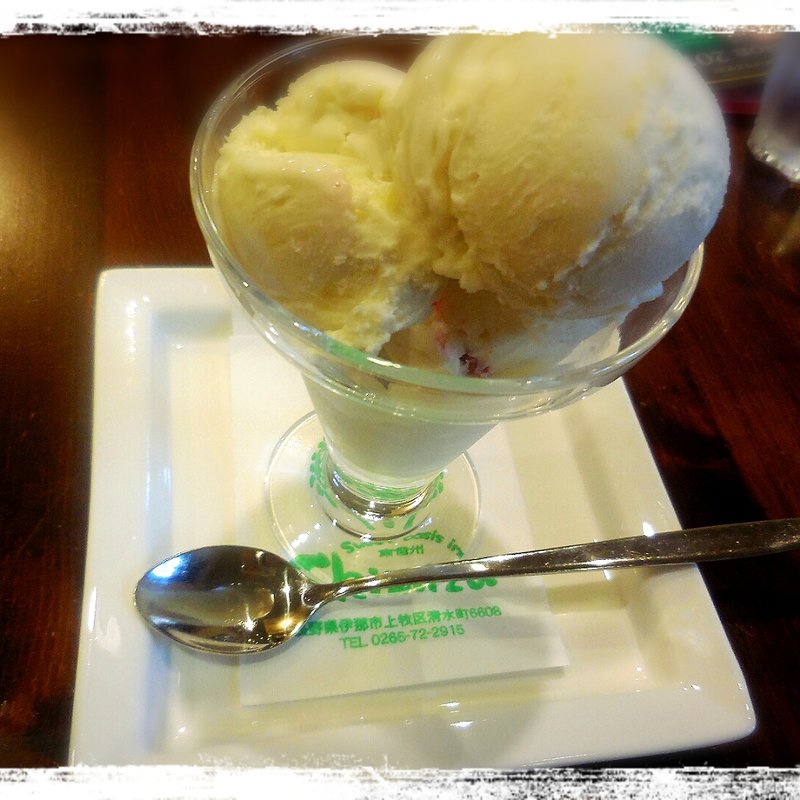 伊那谷ジェラート（ダブル）(菓匠 Ｓｈｉｍｉｚｕ （しみず）)