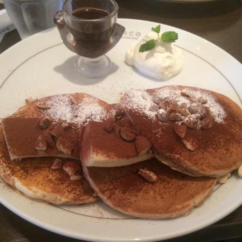 チョコバナナのパンケーキ(PORCO （ポルコ）)