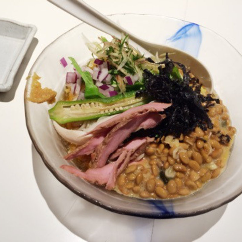 冷やし納豆和えSOBA(Q （キュウ）)