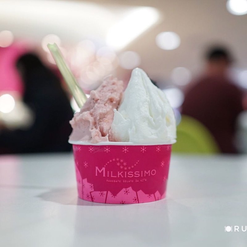 冬のドルチェトリプル(MILKISSIMO 新千歳空港店)