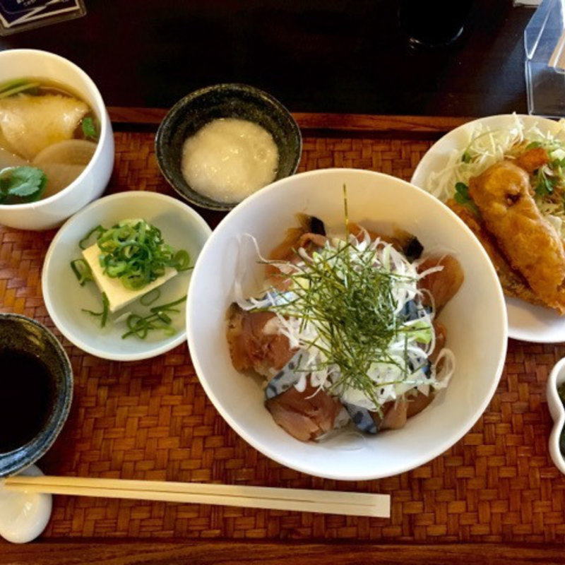 究極のとろさば丼定食!!(SABAR 大阪福島店)