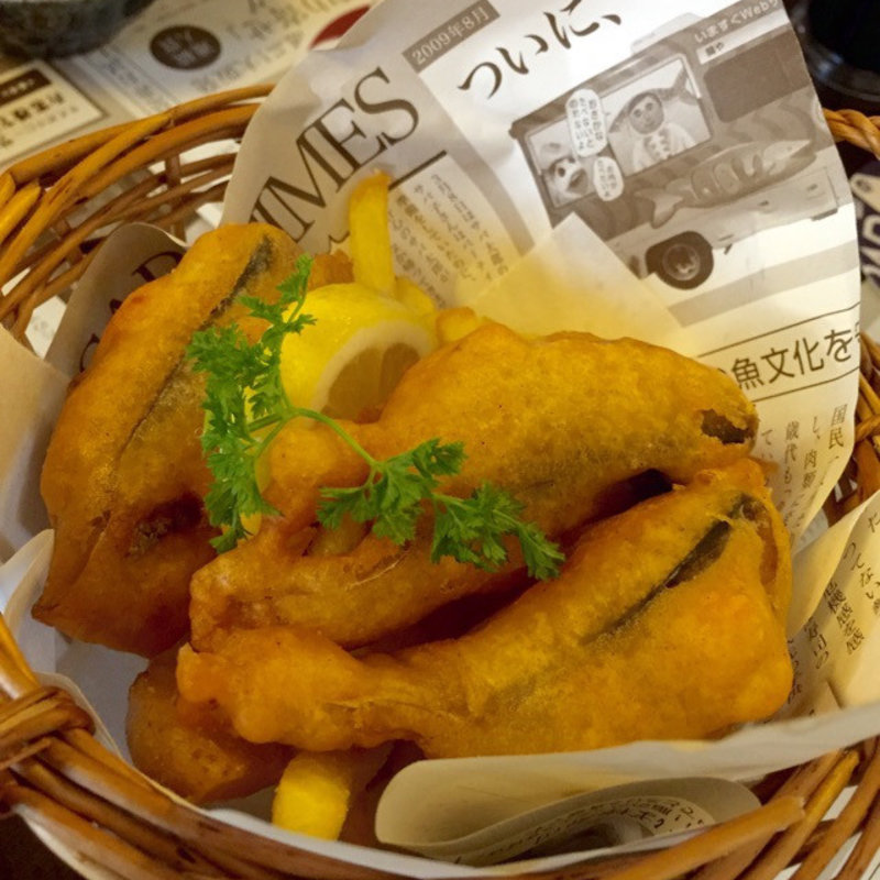 鯖から揚げ(フリッター)(SABAR 大阪福島店)