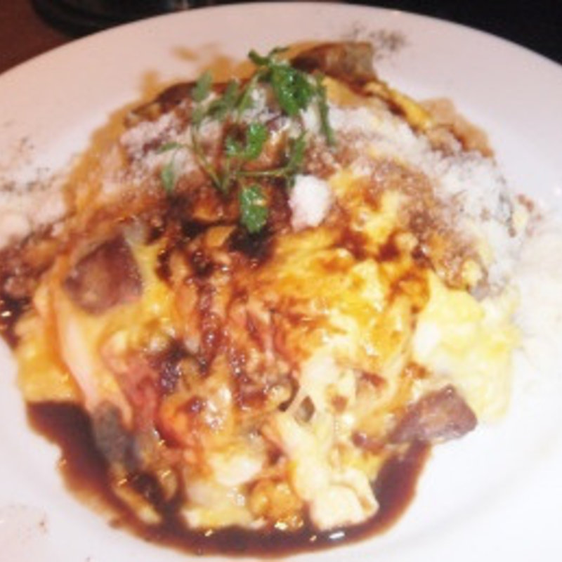 フォアグラのオムライスリゾット(SAIKA 銀座店)