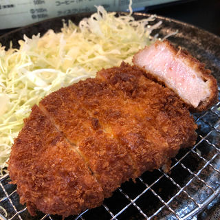 黒豚ロースとんかつ定食(そ・これこれ豚肉屋)