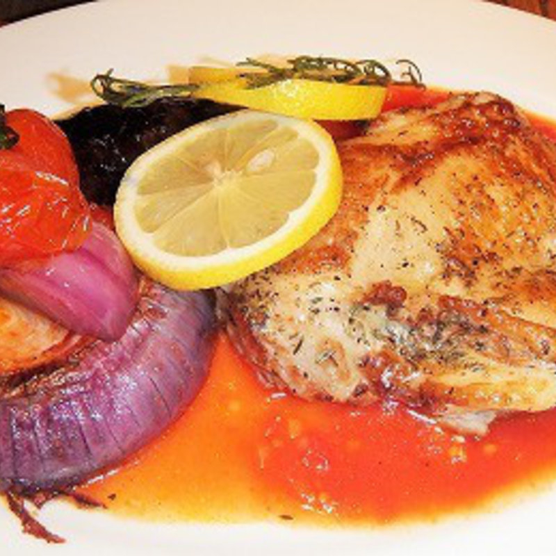 ビールとハーブの一晩寝かしグリルチキン (SCHMATZ （シュマッツ ビア ダイニング）)