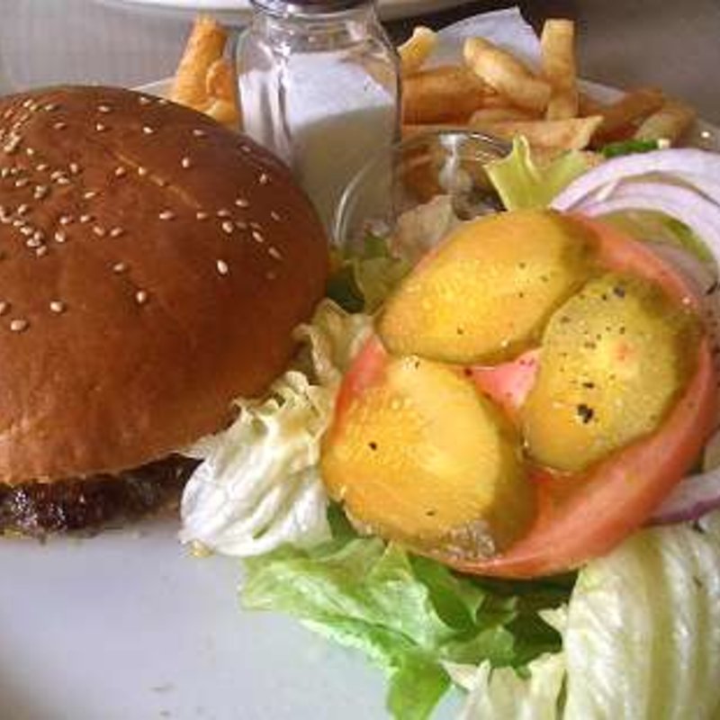 ベーコンエッグチーズバーガー(SEADINER)