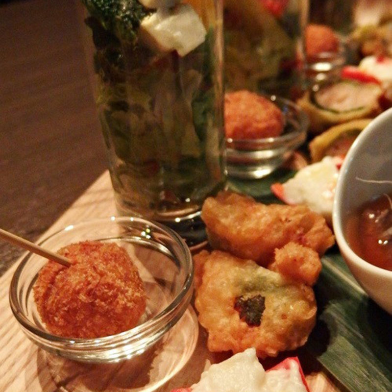 お酒がすすむおつまみ寄せ盛り（1名様分）(SHARI THE TOKYO SUSHI BAR)