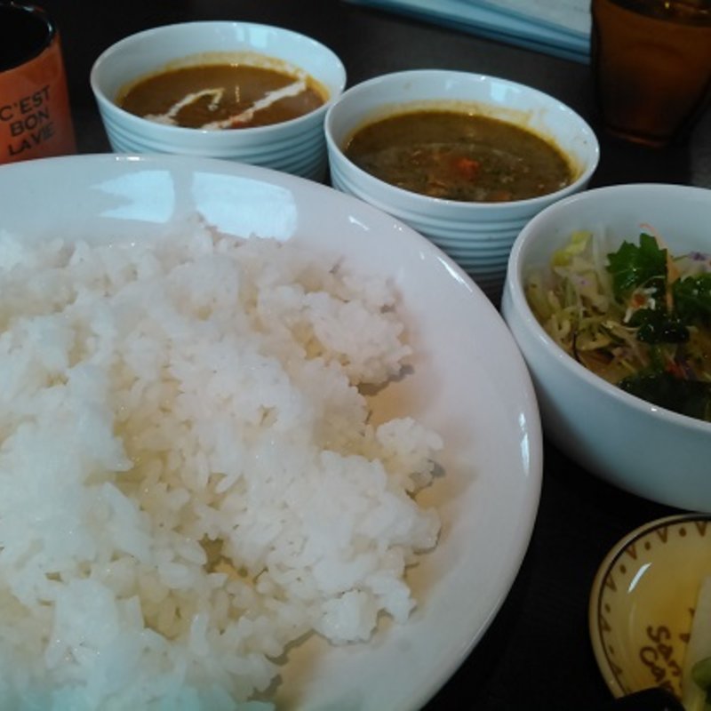 Wカレー(SLOW LIFE)