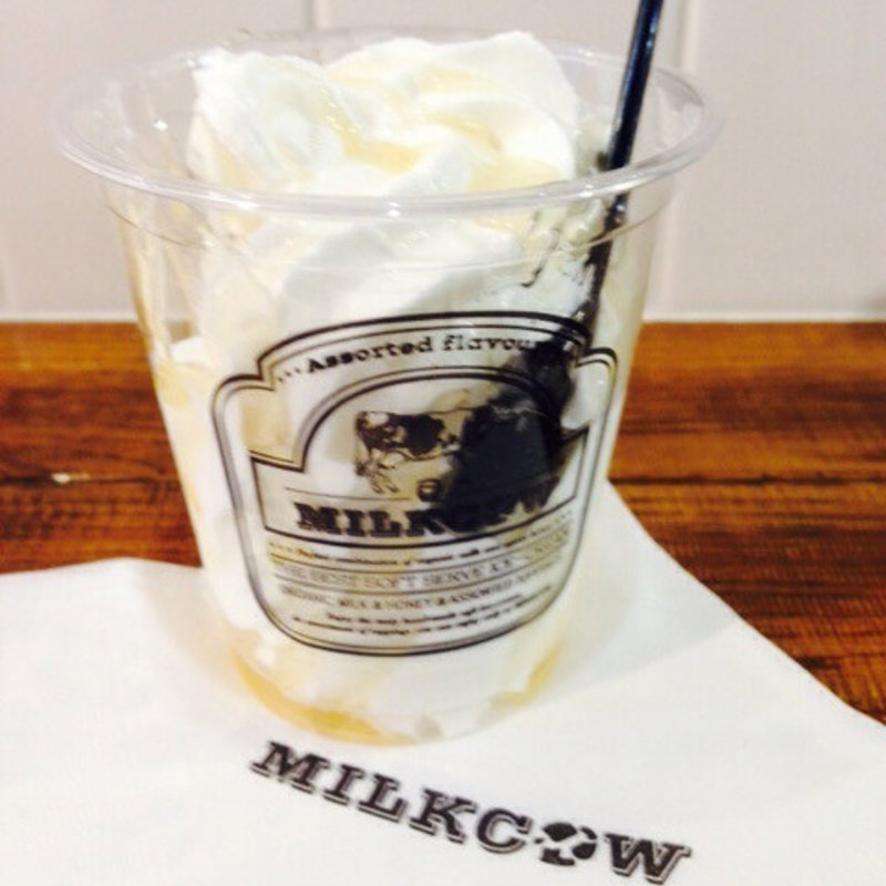 オーガニックミルクのソフトクリーム(SOFTREE 広尾店 （ソフトリー【旧店名】MILK COW広尾店）)