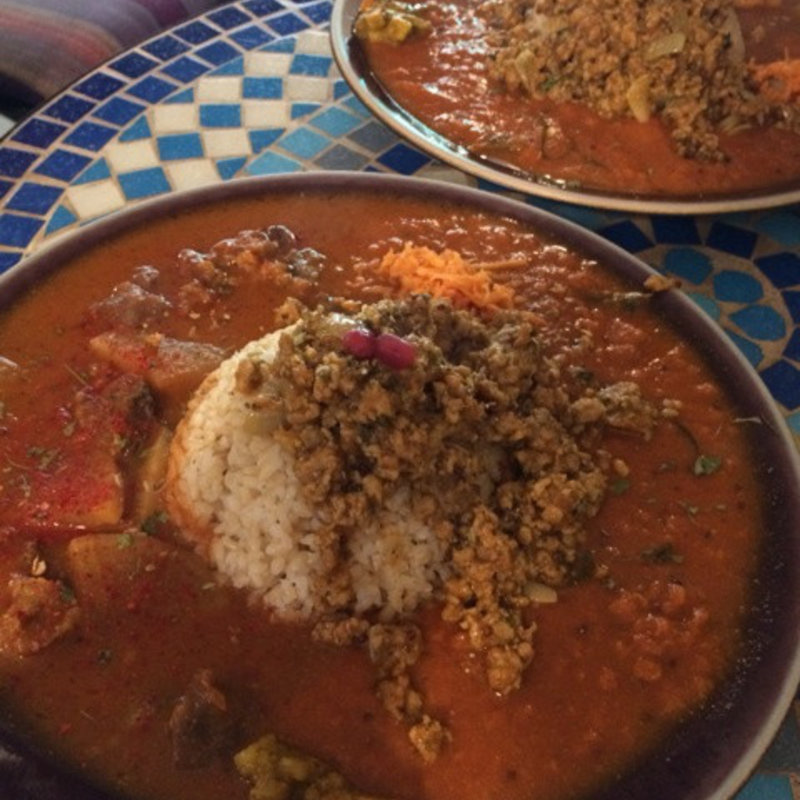 チキンキーマと牛スジのカレー(SOMA （ソーマ）)