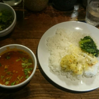 干し野菜と春菊のカレー(スパイスカフェ （SPICE Cafe）)