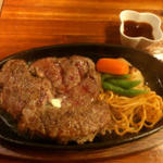 サービスステーキランチ　200g(STEAK HOUSE OKINAWA BASE 小川町店)