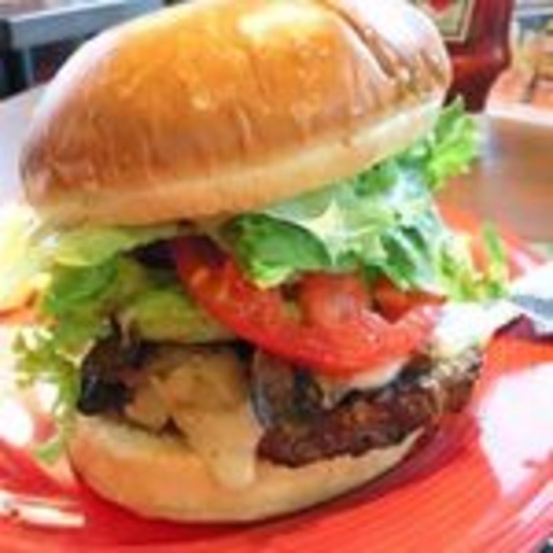 マッシュルームオニオンモツァレラバーガー(T.G.I FRIDAYS 町田店 （ティージーアイ フライデーズ）)