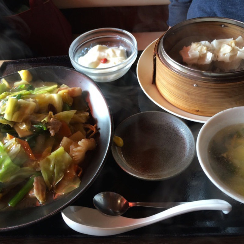 五目あん掛け焼きそばランチ(Taikoh （大興）)