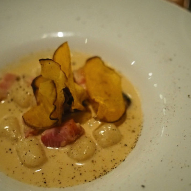 鹿児島産安納芋とゴルゴンゾーラチーズのニョッキ(Terrace Dining TANGO)