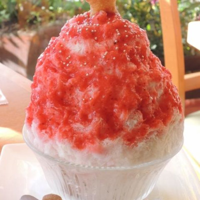 クリスマスかき氷(マユール 宮崎台店)