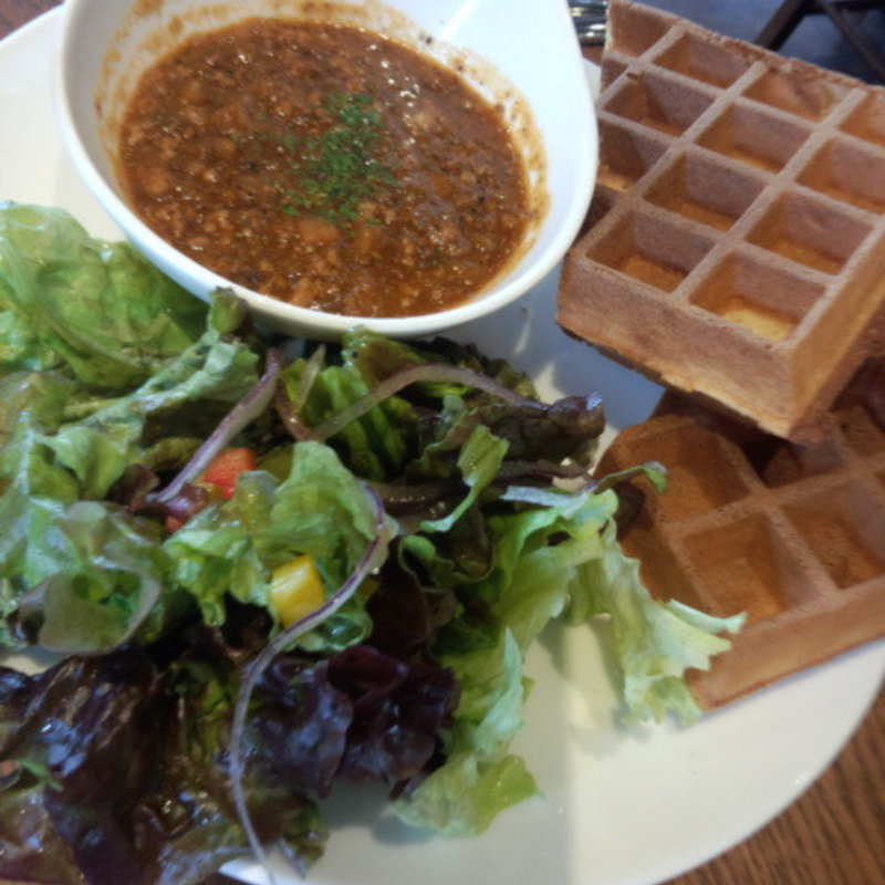 カレープラスワッフルバージョン(TEN．TEN．CAFE （テンテンカフェ）)