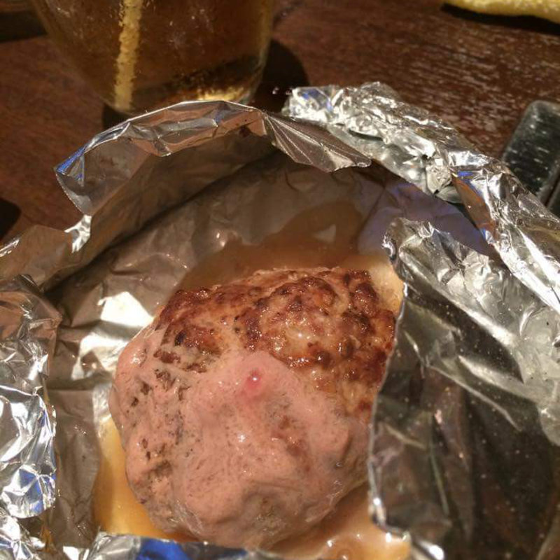 ホイル焼きハンバーグ(Teppan我流)