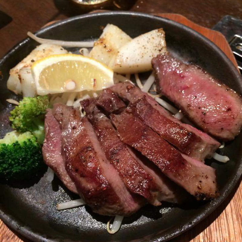 熟成厚切りタンステーキ(Teppan我流)