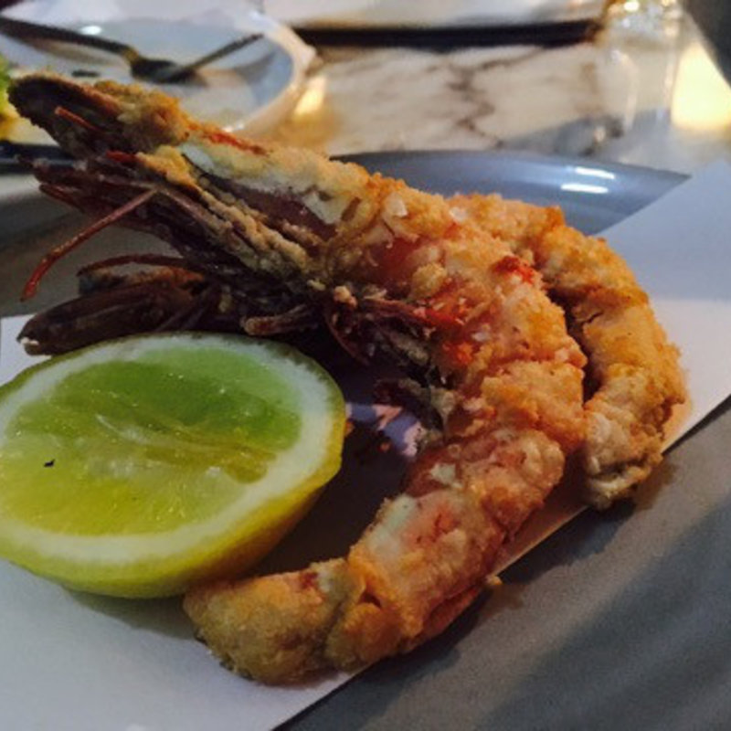 車海老のフリット(THE APOLLO （アポロ）)