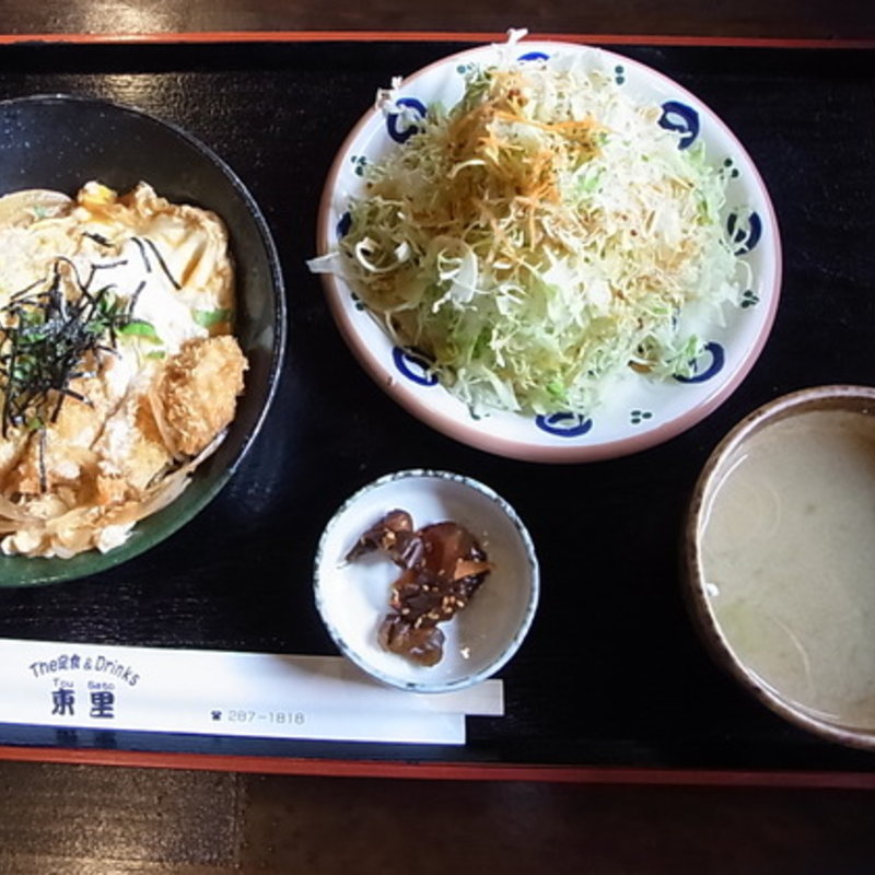 ロースカツ丼(The 定食&Drinks 東里)