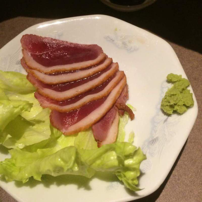 鴨の生造り(TOKIN)