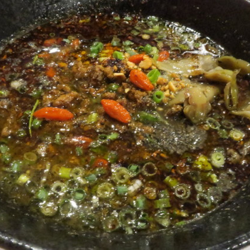 ミニタコライス(東京担々麺 RAINBOW)