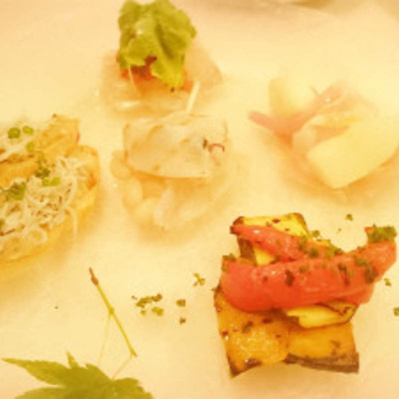 前菜の盛り合わせ(Ｔｒａｔｔｏｒｉａ Ａｖｅｎｔｉｎｏ （アヴェンティーノ）)