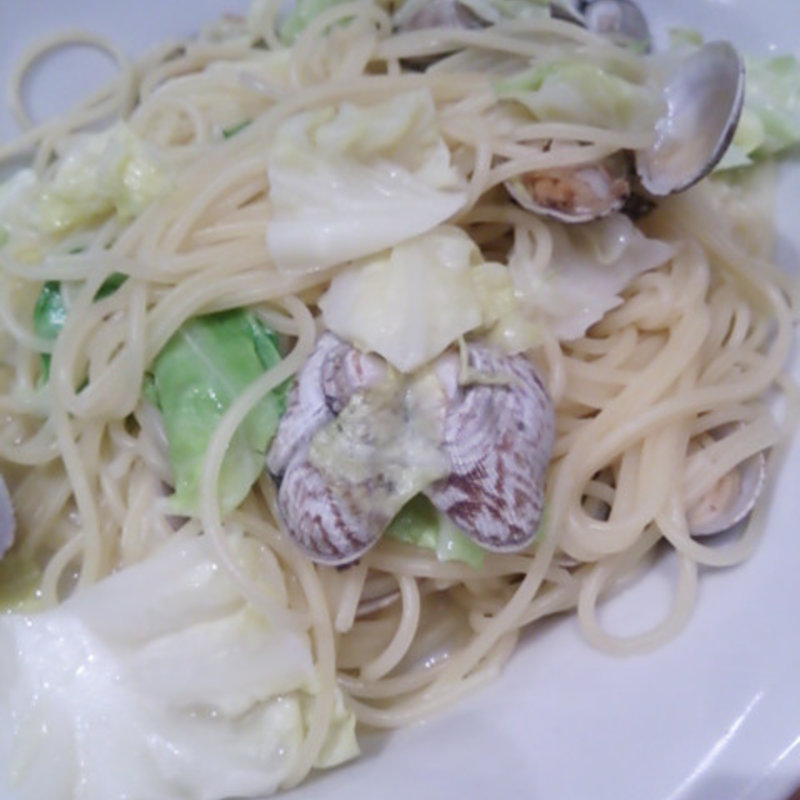 春キャベツボンゴレ(TRATTORIA LA COCORICO 銀座)