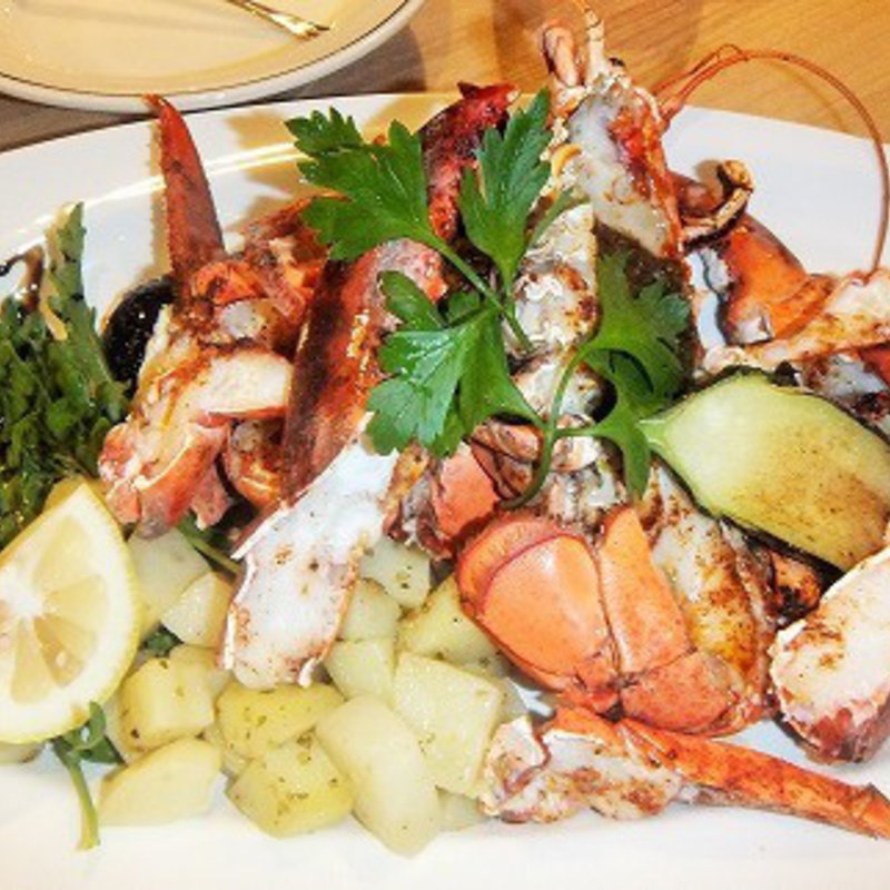 オマールエビのグリル(TRATTORIA PESCHERIA SELVAGGIO PRIMO （トラットリア ペスケリア セルバッジョ）)