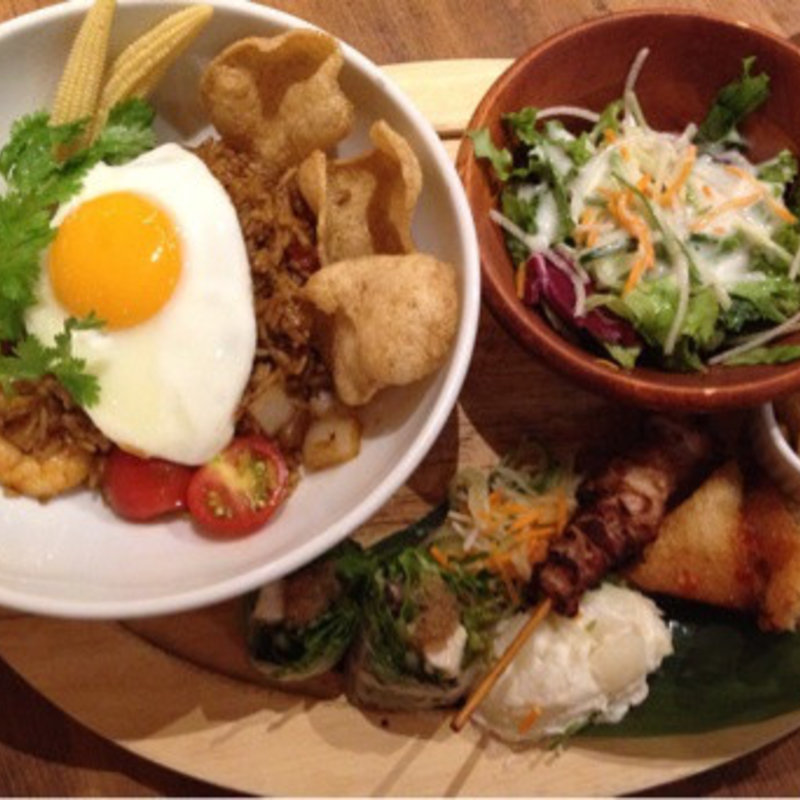 ナシゴレンスペシャルコンボ(UBU CAFE)