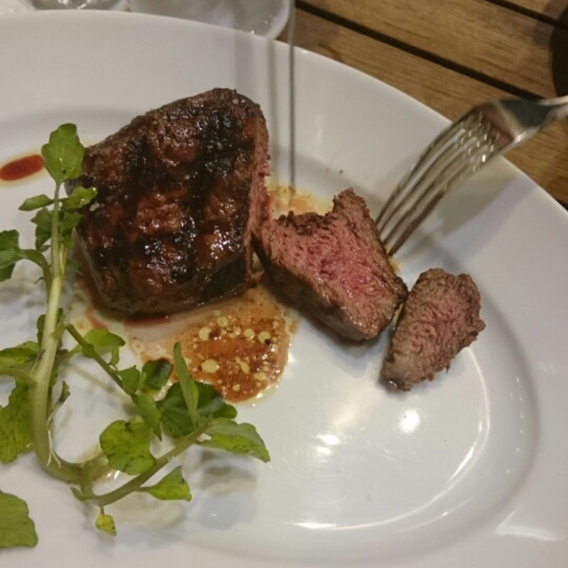 ランプ肉のステーキ(VENTO 高輪店 （ヴェント）)