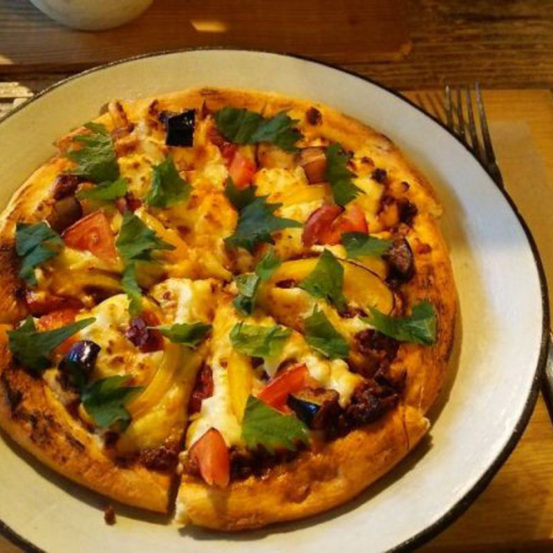 梅みそピザ(VERT DE GRIS)