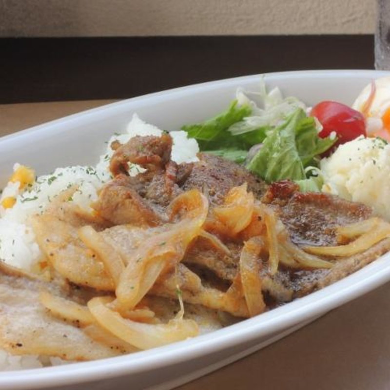 ポークジンジャープレート(View Cafe Your Time (ビューカフェユアタイム))