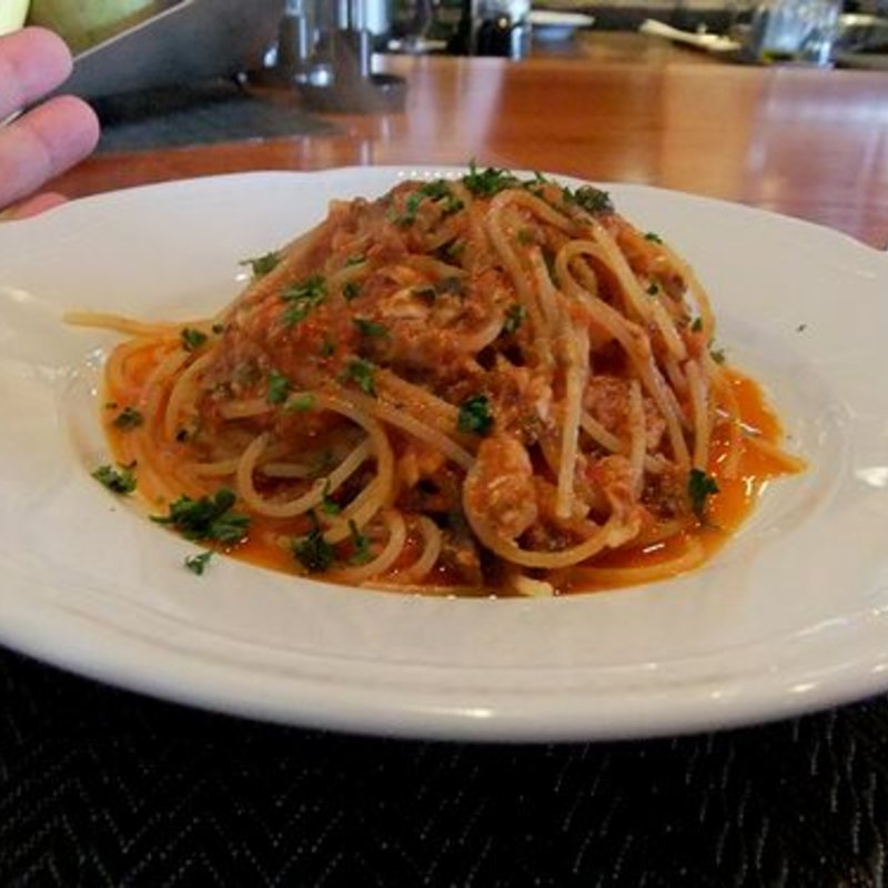 鯖のトマトソースのパスタ(イル ガシーヨ)