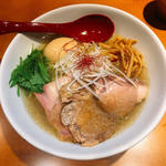 香彩鶏だし特製塩ラーメン(麺屋 翔 品川店 )