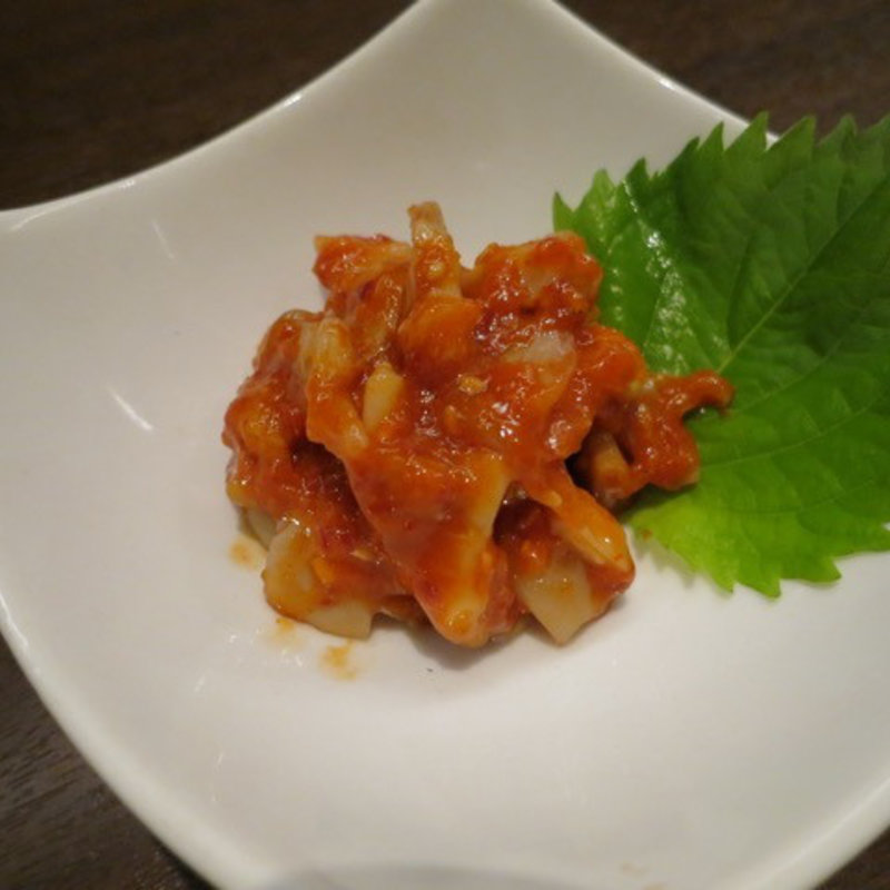 つぶ貝チャンジャ(WARAIYA 門前仲町店)