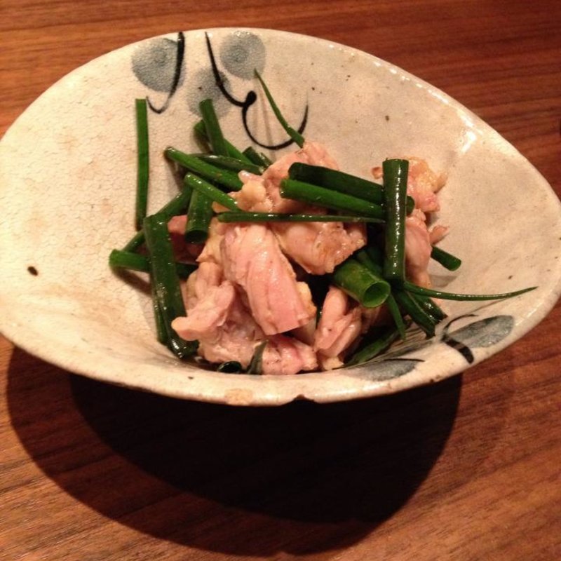 お肉とニラの炒め物(wasabi)