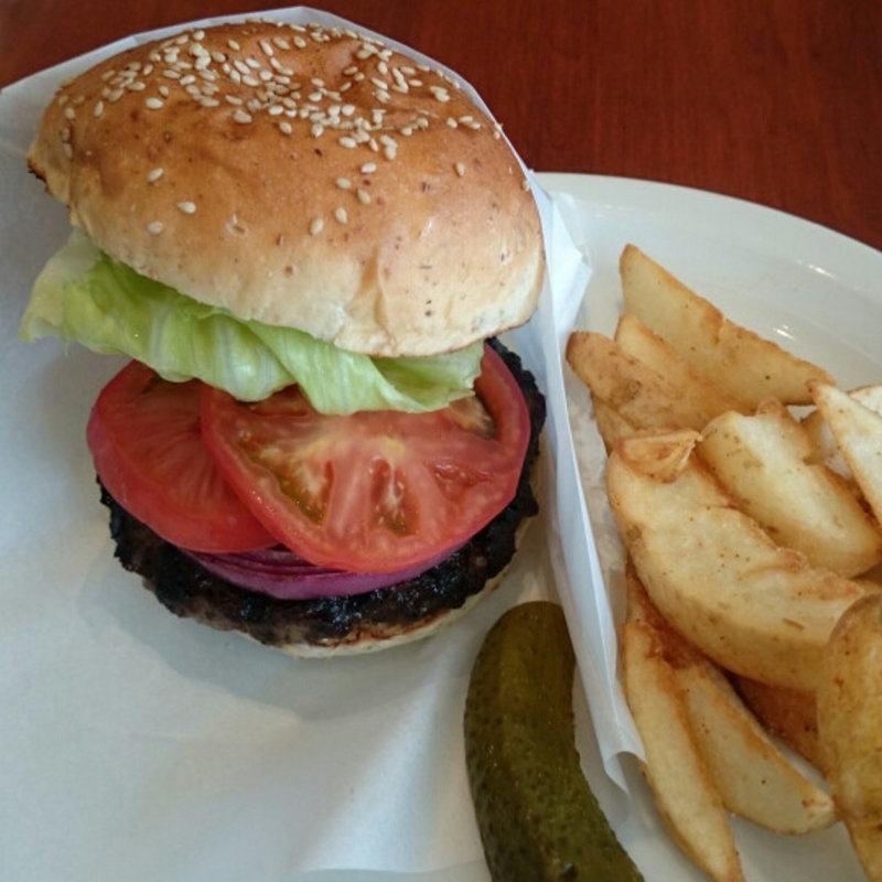 ハンバーガー(WeST PArK café)